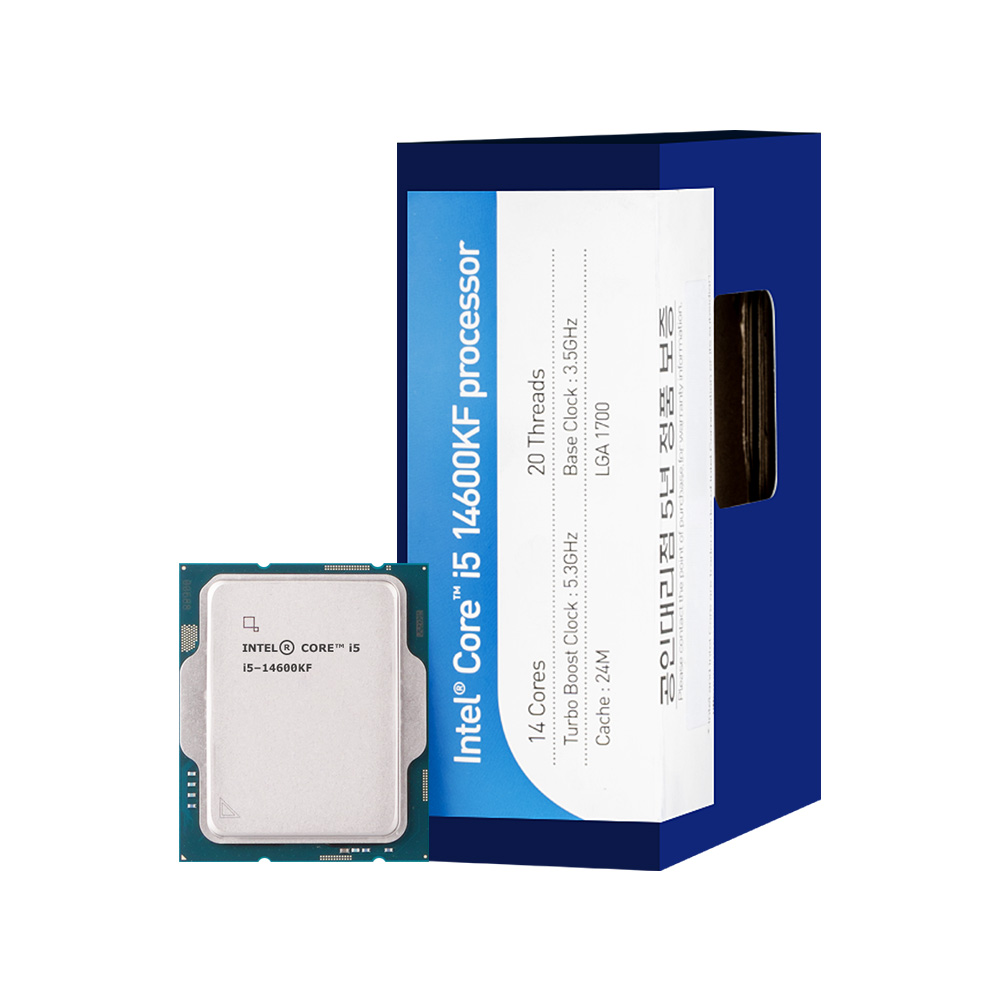 Intel — Core 14세대 (LGA1700) 인텔 코어i5-14세대 14600KF (랩터레이크)